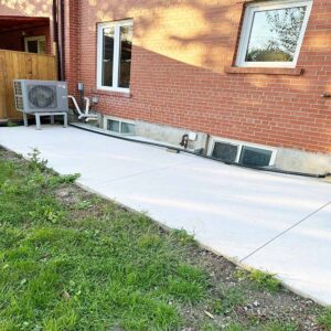 High-quality plain concrete surface with no color or border, showing a clean and smooth finish for renovation projects.