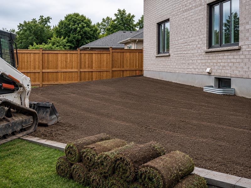 Yard Grading
