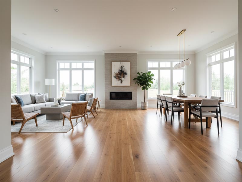 Hardwood tile and vinyl plank flooring installation in GTA